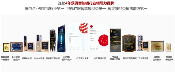 雙十一智能鎖品牌排名 TCL智能門鎖穩(wěn)居第一，多款爆款產(chǎn)品霸榜，引領(lǐng)智能化生物識別新潮流